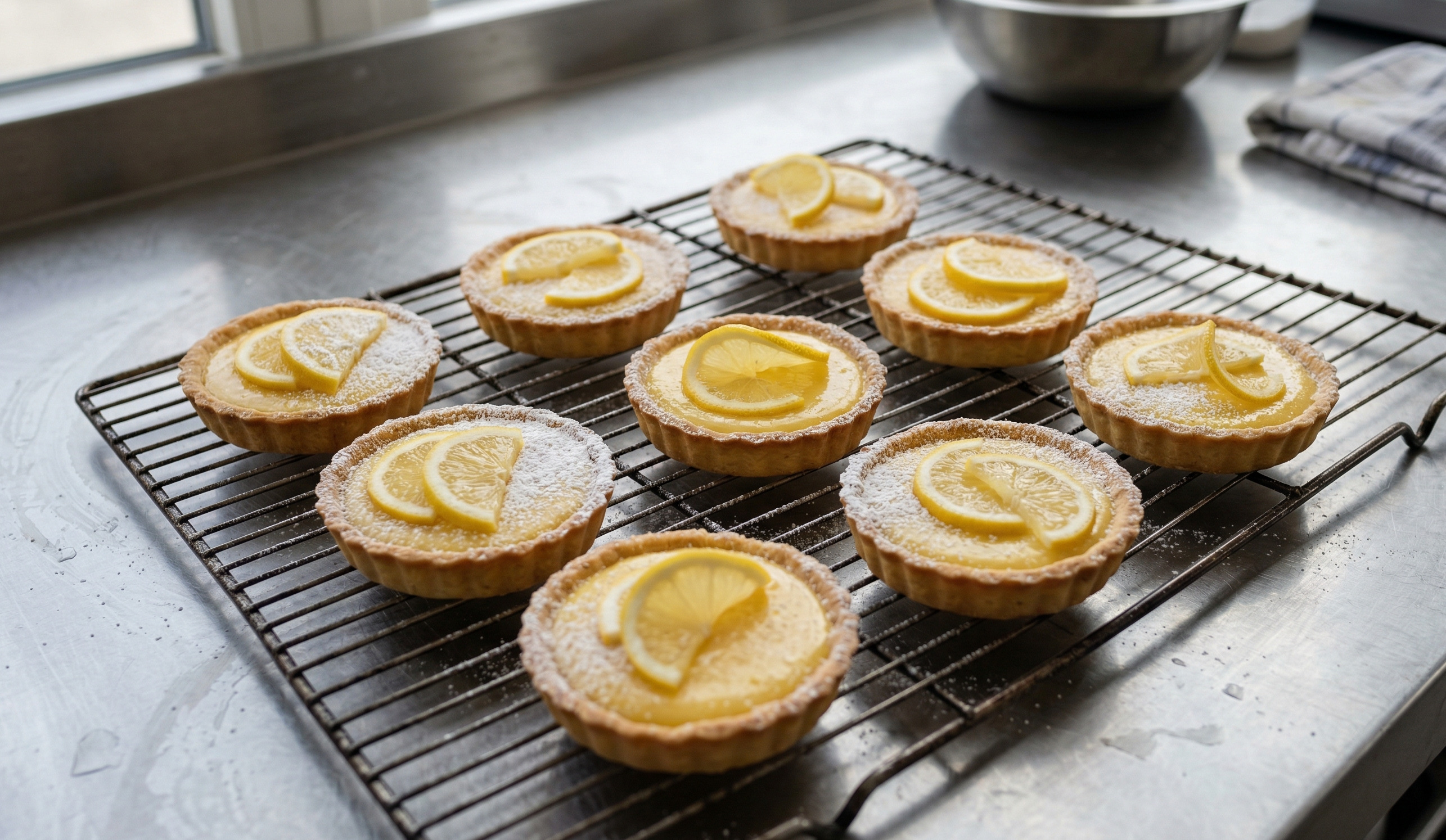 Tartelettes auf dem Rost